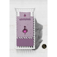 Talia Home Lila Bebek Nevresim Takımı Çarşaflı TLABN-061