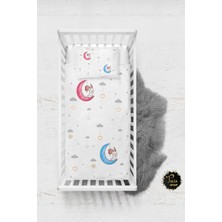 Talia Home Tavşanlar Desenli Bebek Nevresim Takımı Çarşaflı TLABN-073