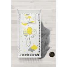 Talia Home Balonlar Desenli Bebek Nevresim Takımı Çarşaflı TLABN-199