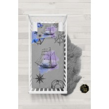 Talia Home Gemici Desenli Bebek Nevresim Takımı Çarşaflı TLABN-036