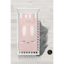 Talia Home Tavşan Desenli Bebek Nevresim Takımı Çarşaflı TLABN-239
