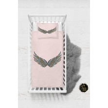 Talia Home Renkli Kanatlar Bebek Nevresim Takımı Çarşaflı TLABN-056