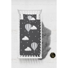 Talia Home Balonlu Bebek Nevresim Takımı Çarşaflı TLABN-103