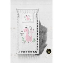 Talia Home Dinozor Desenli Bebek Nevresim Takımı Çarşaflı TLABN-177