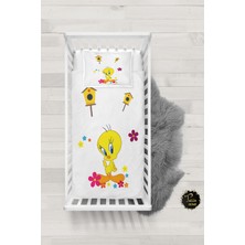 Talia Home Tweety Bebek Nevresim Takımı Çarşaflı TLABN-293