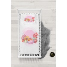 Talia Home Deniz Kızı Desenli Bebek Nevresim Takımı Çarşaflı TLABN-253