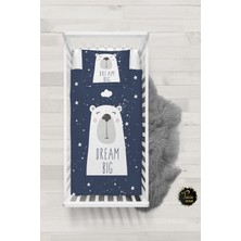 Talia Home Ayıcık Desenli Bebek Nevresim Takımı Çarşaflı TLABN-235