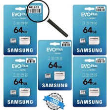 Samsung Evo Plus MB-MC64KA/TR 64 GB Micro Sdxc Classs 10 Uhs-I U1 Hafıza Kartı