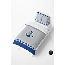 Talia Home Denizci Desen Bebek ve Çocuk Nevresim Takımı TLAN-088