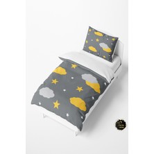 Talia Home Sarı Desen Bebek ve Çocuk Nevresim Takımı TLAN-100