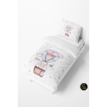 Talia Home Uçan Fil Desenli Bebek ve Çocuk Nevresim Takımı TLAN-040