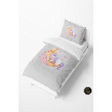 Talia Home Uyuyan Unicorn Desenli Bebek ve Çocuk Nevresim Takımı TLAN-079