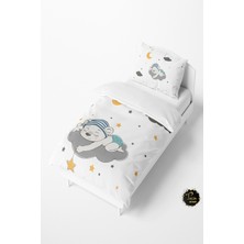 Talia Home Uyuyan Ayı Desenli Bebek ve Çocuk Nevresim Takımı TLAN-091