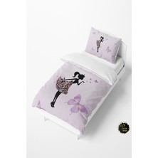 Talia Home Rengarenk Kelebek Desenli Bebek ve Çocuk Nevresim Takımı TLAN-018