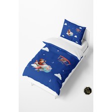 Talia Home Pilot Uçak Desenli Bebek ve Çocuk Nevresim Takımı TLAN-065