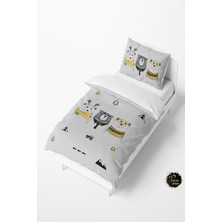 Talia Home Sevimli Ayılar 2 Desenli Bebek ve Çocuk Nevresim Takımı TLAN-093