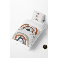 Talia Home 3'lü Gökkuşağı Desenli Bebek ve Çocuk Nevresim Takımı TLAN-169