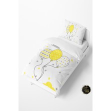 Talia Home Balonlar Desenli Bebek ve Çocuk Nevresim Takımı TLAN-199