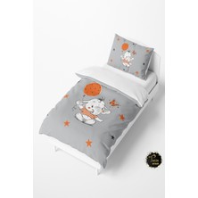 Talia Home Turuncu Balon Bebek ve Çocuk Nevresim Takımı TLAN-140