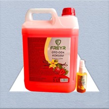 Freyr Vanilya Çilek Oto Parfüm 5 Lt Sprey Araç Ev Ortam Kokusu ( 1 ADET 50ML HEDİYE)