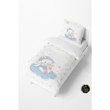 Talia Home Bulut ve Ayıcık Desenli Bebek ve Çocuk Nevresim Takımı TLAN-171