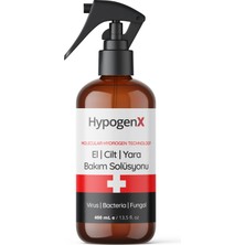 Hypogenx El Cilt Yara Dezenfektanı - 400 ml Hipokloröz Asit Bazlı