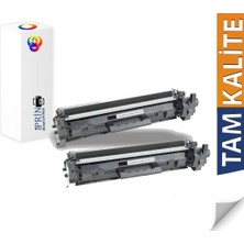 Plusprint Hp Laserjet Pro Mfp M130A Yazıcı Uyumlu Muadil Toner CF217A Chipsiz 2li Paket