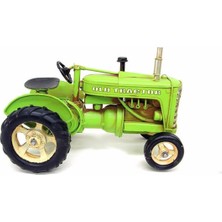 Hediye Sandalı Dekoratif Metal Traktör