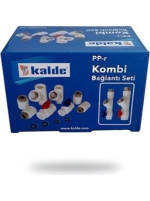Kalde Kombi Montaj Seti Düz Pp 8`li Alt Bağlantı Seti