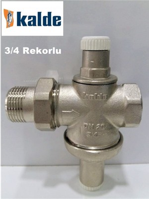 Kalde Su Basınç Düşürücü Regülatörü 3/4 Rekorlu
