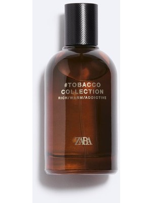 ZARA TOBACCO COLLECTION RICH/WARM/ADDICTIVE EAU DE TOILETTE 100 ML (3,38 FL. OZ.) SPECIAL EDITION.