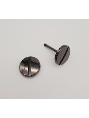 Angel Çanta Aksesuar Kadınlar İçin Angel Çanta Aksesuar 2.5 cm Vidalı Böce Füme Renk ile Şıklık Katın