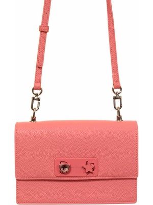 Chiara Ferragni Pembe Kadın 22X14X4,5 Omuz Çantası 75SB4BE8ZS529428