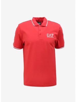 Ea7 Koyu Kırmızı Erkek Polo T-Shirt 6RPF01PJ7BZ1462