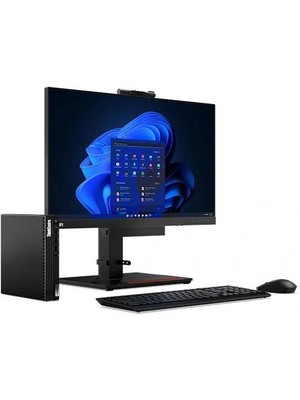 Lenovo Thinkcentre M70Q Gen 4  Desktop Computer - Intel Core I5 13TH Gen I5-13400T - 16 GB Ram -512 GB M.2 Pcı Express Nvme X4 SSD Orjinal Kablosuz Klavye Mouse Hediye(Monitör Hariçtir)