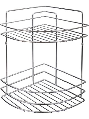 Bianco Paslanmaz 2 Li Krom Banyo Köşelik