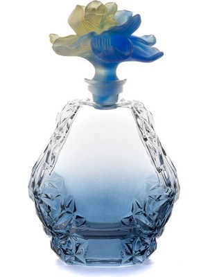 Mikasa Moor Mavi Cam Şişe 20 cm 300 ml