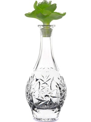 Mikasa Moor Yeşil Kapaklı Cam Şişe 35 cm 800 ml