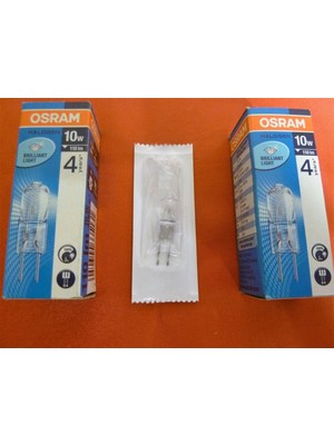 Tram56 Osram 6V 10W G4 64410S Kapsül, Iğne Bacak İç Halojen Ampul