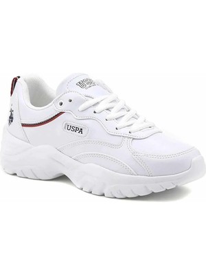 U.S. Polo Assn.  Tracey Kadın Günlük Spor Ayakkabı USP150-2BEYAZ