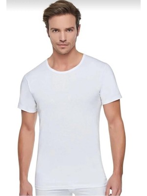 Tutku Erkek Bisiklet Yaka Yarım Kol Fanila Atlet 0103 - 6 Adet