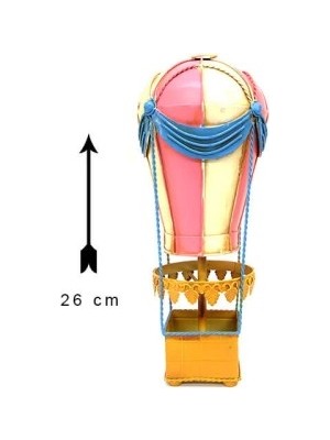 Ttt Dekoratif Metal Sıcak Hava Balonu
