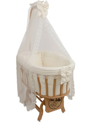 Baby Tech Duux Naturel Sepet Beşik Krem