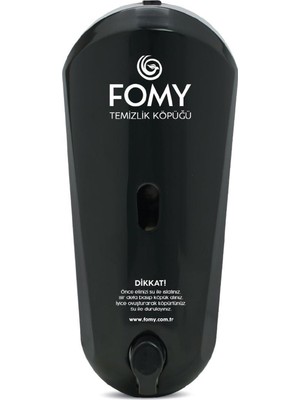 Fomy Köpük Sabun Dispenseri - 1000 ml / Siyah