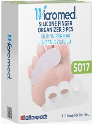 Wicromed Silikon Parmak Ayırıcı 3lü MT5017