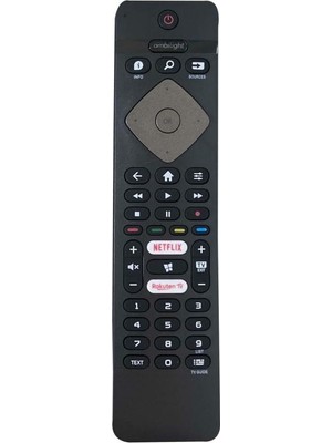 Electroon Phılıps 43PFS6805/62 Ambilight Netflix-Rakuten Tv Tuşlu LED Tv Kumandası