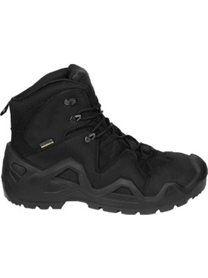 Warboots BLK-2047 Nubuk Deri Waterproof Astar Arazi ve Askeri Bot Siyah Rengi Yarım Boy