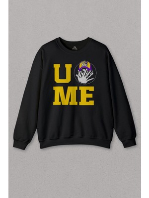 So Cool Unisex Sweatshirt John Cena You Me Never Give Up Cenation Asla Pes Etme Baskılı Sweat
