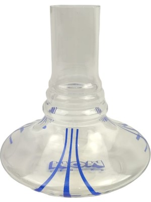 Wow Legend Argus Şeffaf Model Nargile Cam Şişe