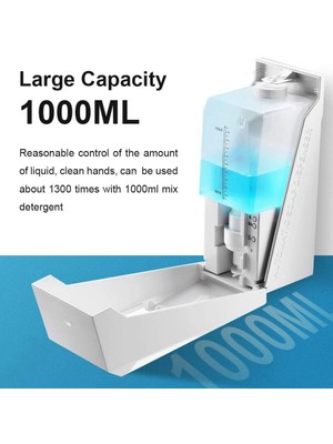 Archive Otomatik Sabunluk Duvara Montaj - 1000ML/33OZ - Banyo/mutfak Için Temassız El Sabunu Dispenseri, Sprey (Yurt Dışından)